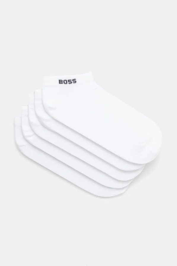 Шкарпетки чоловічі 5P AS Uni CC 5 шт. BOSS колір білий фото 2