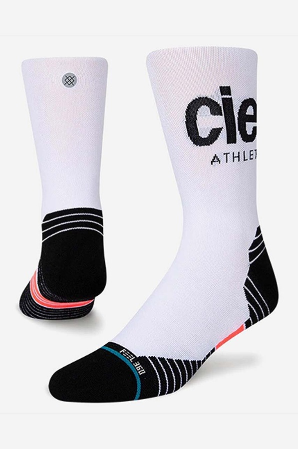 Шкарпетки Stance Ciele Logo колір білий фото 2