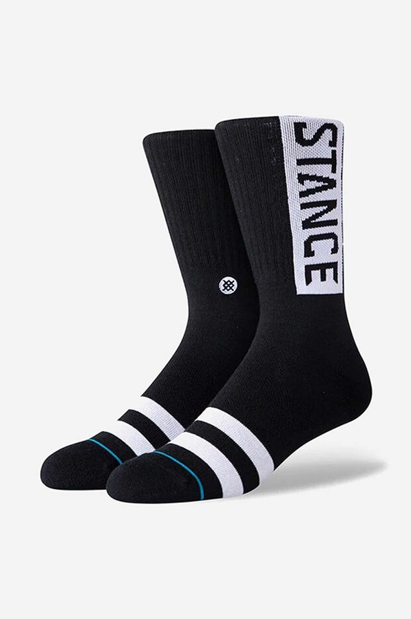 Шкарпетки Stance The OG 3-pack колір чорний