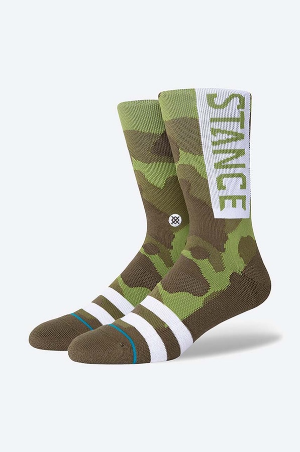 Шкарпетки Stance OG колір бежевий