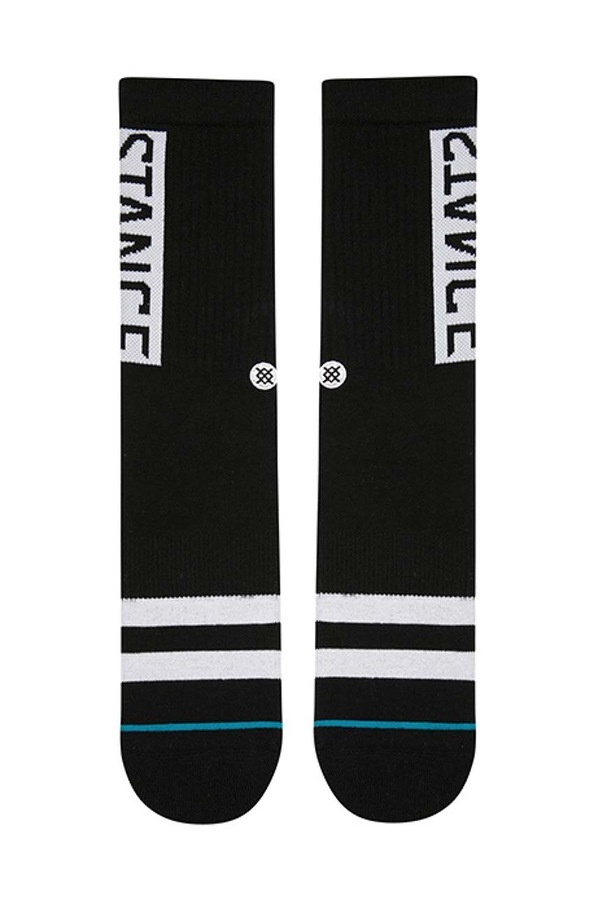 Шкарпетки Stance OG колір чорний фото 2