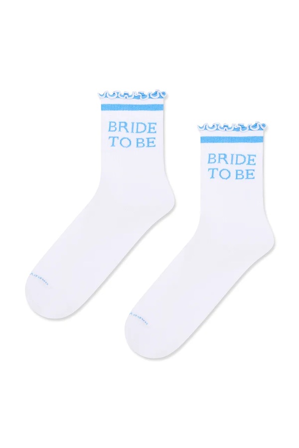 Носки с хлопком 2 шт. Happy Socks цвет белый