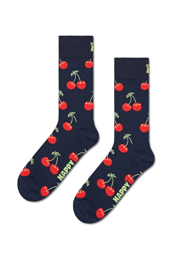 Шкарпетки з бавовною 5 шт. Happy Socks колір темно-синій фото 4