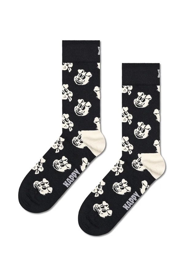 Шкарпетки з бавовною 2 шт. Happy Socks колір темно-синій фото 2