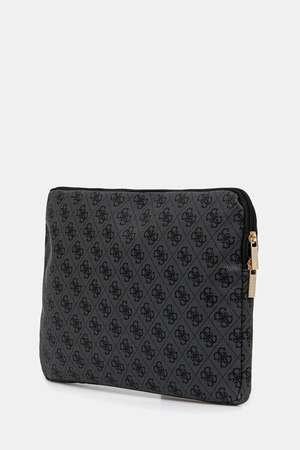 Чохол для ноутбука Guess Sleeve 14" 4G Zipper Pocket Triangle Logo колір чорний фото 2