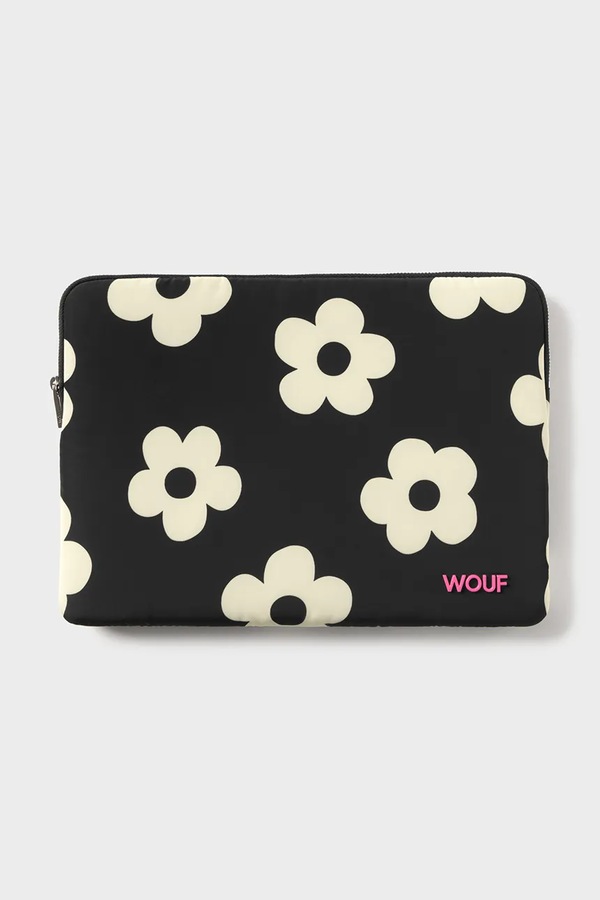 Чохол для ноутбука WOUF Night Daisy 13"/14" колір чорний