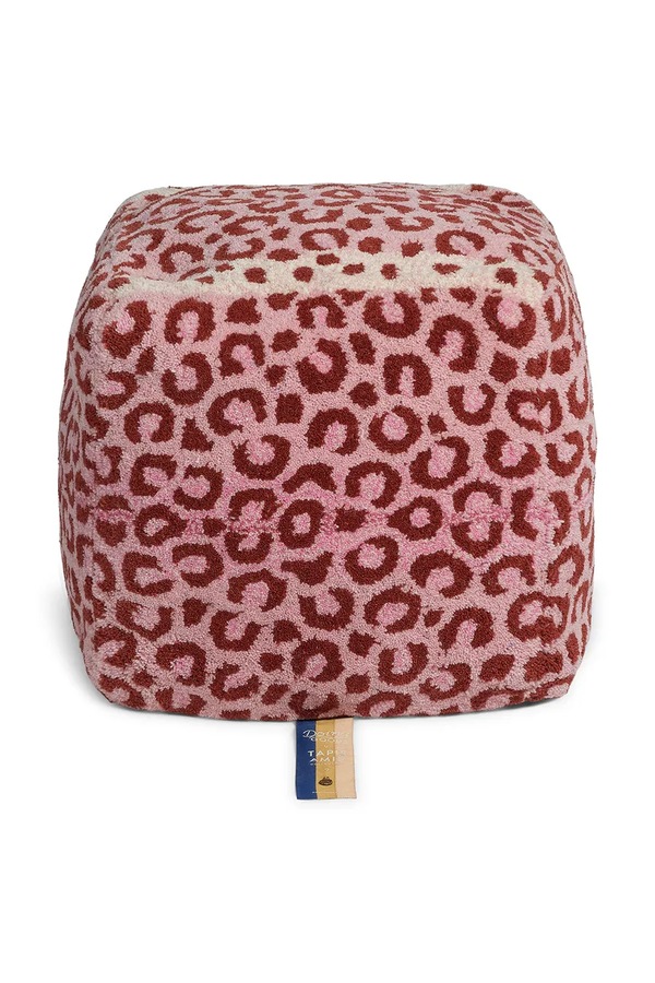 Пуф Doing Goods Pink Leopard Pouf S