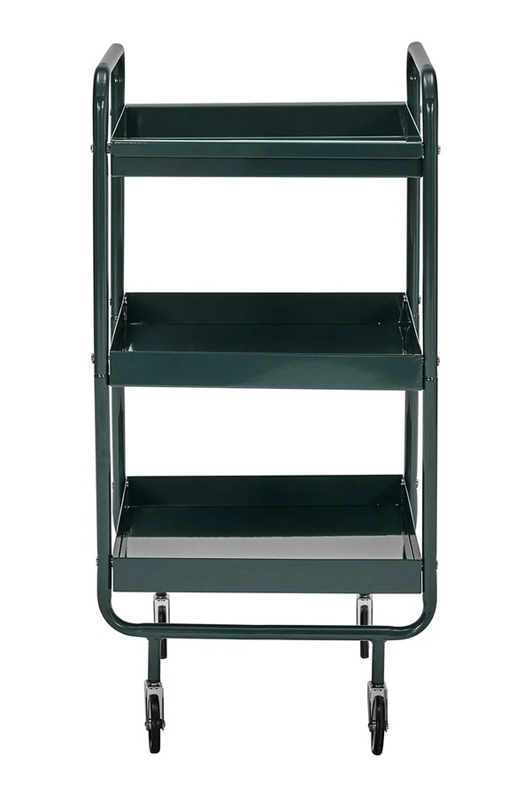 Полиця на коліщатках House Doctor HDRoll 42 x 38 x 85 cм колір зелений