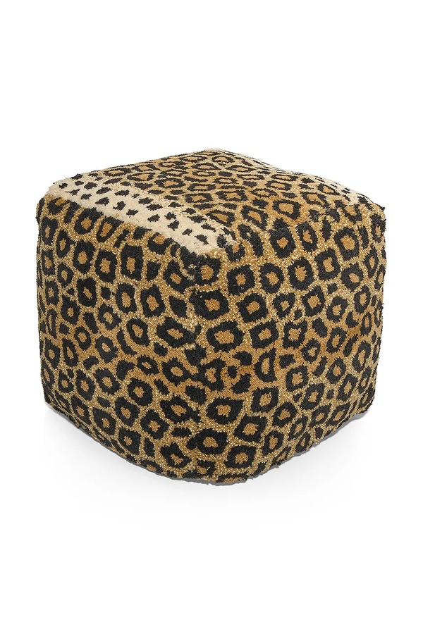 Пуф Doing Goods Leopard 50 x 50 x 50 cm