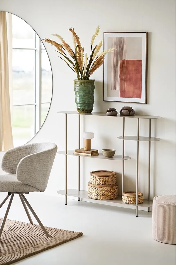 Настінна декорація в рамі House Nordic Mina 50 x 70 cm колір помаранчевий