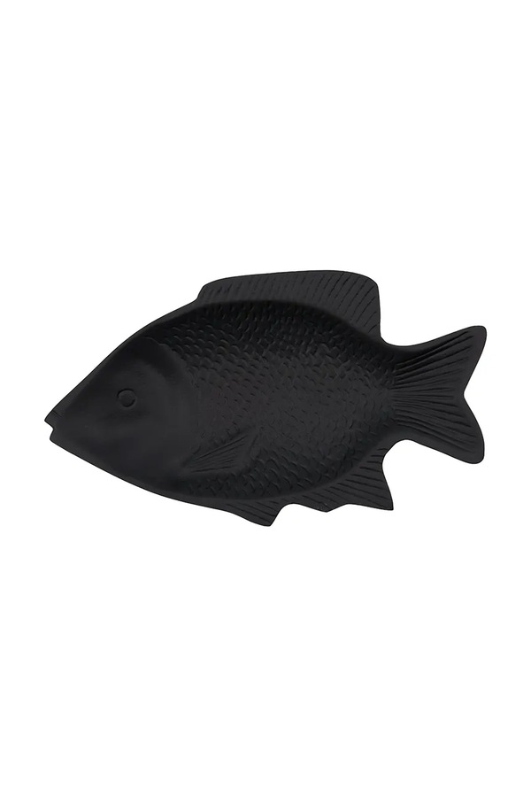 Декор з металу House Doctor 30 x 16,5 cm колір чорний
