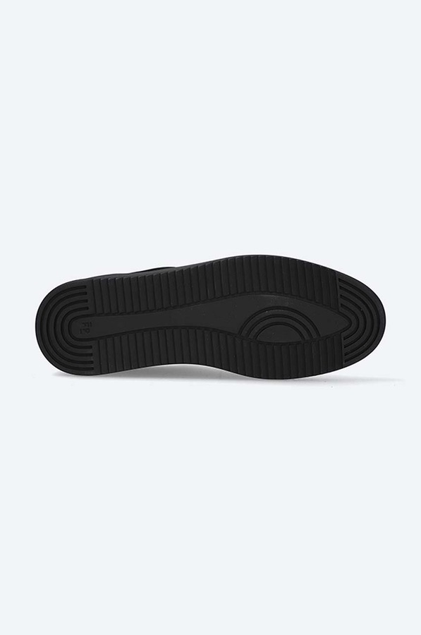 Замшеві кросівки Filling Pieces колір чорний