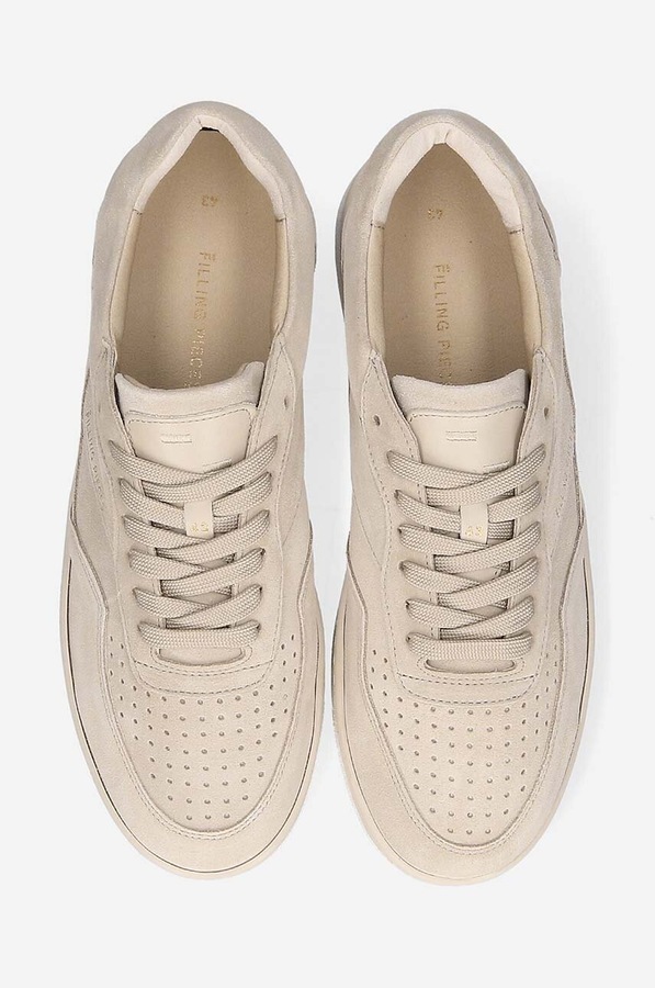 Замшеві кросівки Filling Pieces Ace Suede колір білий фото 2