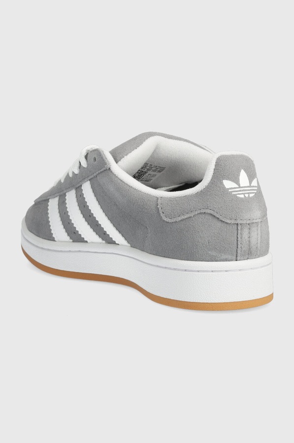 Замшевые кроссовки adidas Originals Campus 00s цвет серый фото 2