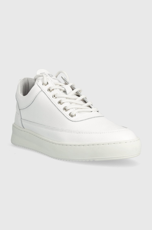 Кожаные кроссовки Filling Pieces цвет белый