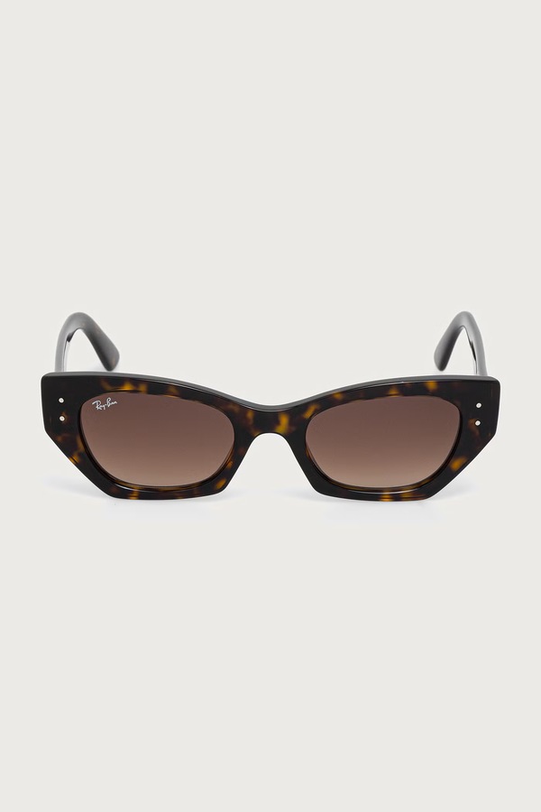 Сонцезахисні окуляри жіночі Ray-Ban колір коричневий фото 2
