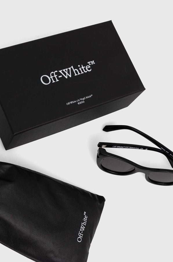Сонцезахисні окуляри Off-White колір чорний фото 2