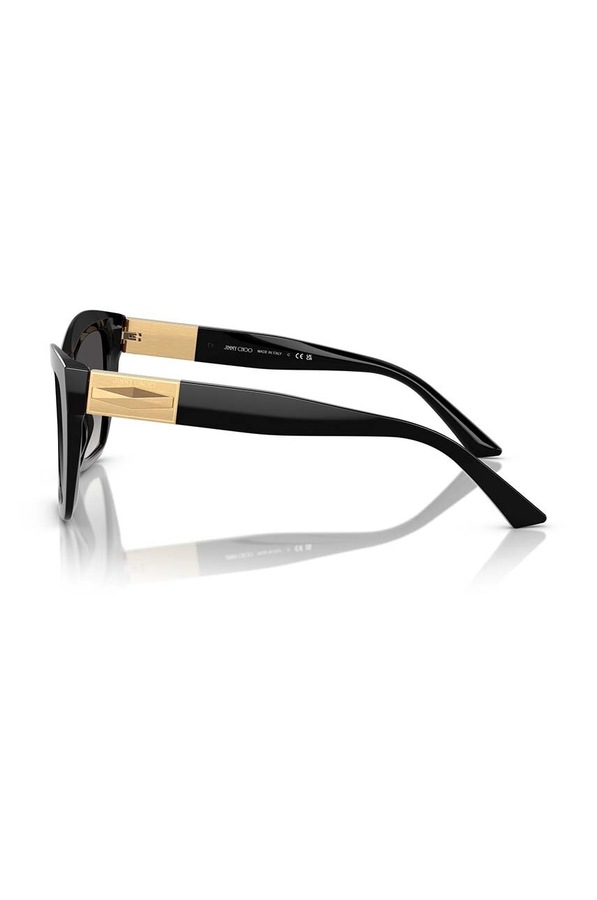 Сонцезахисні окуляри Jimmy Choo колір чорний фото 3