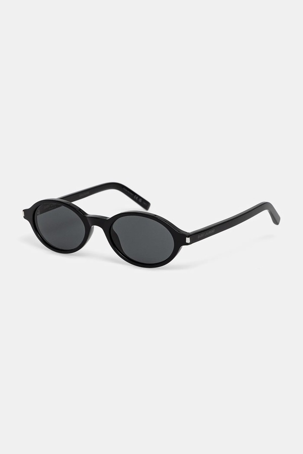 Сонцезахисні окуляри Saint Laurent колір чорний