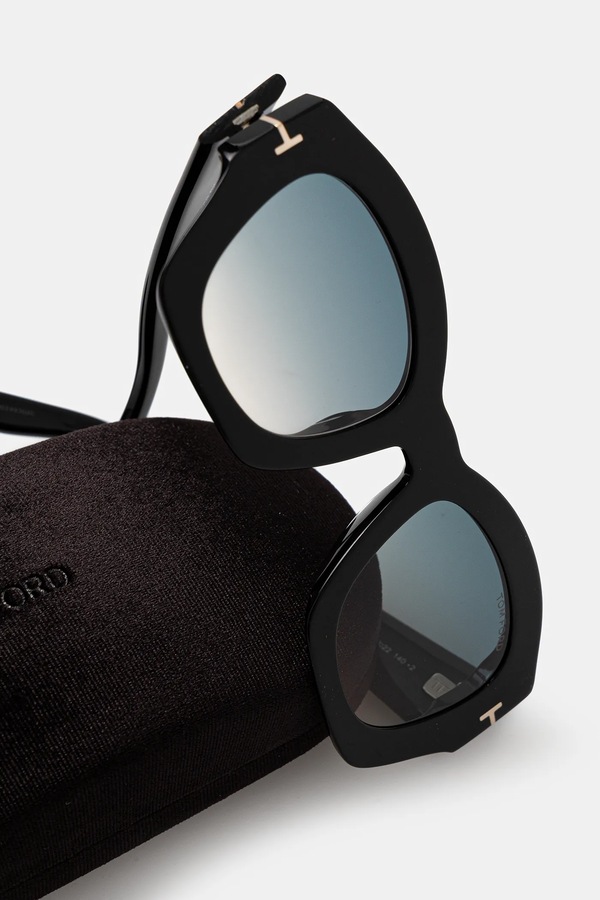 Сонцезахисні окуляри Tom Ford Guilliana колір чорний фото 3