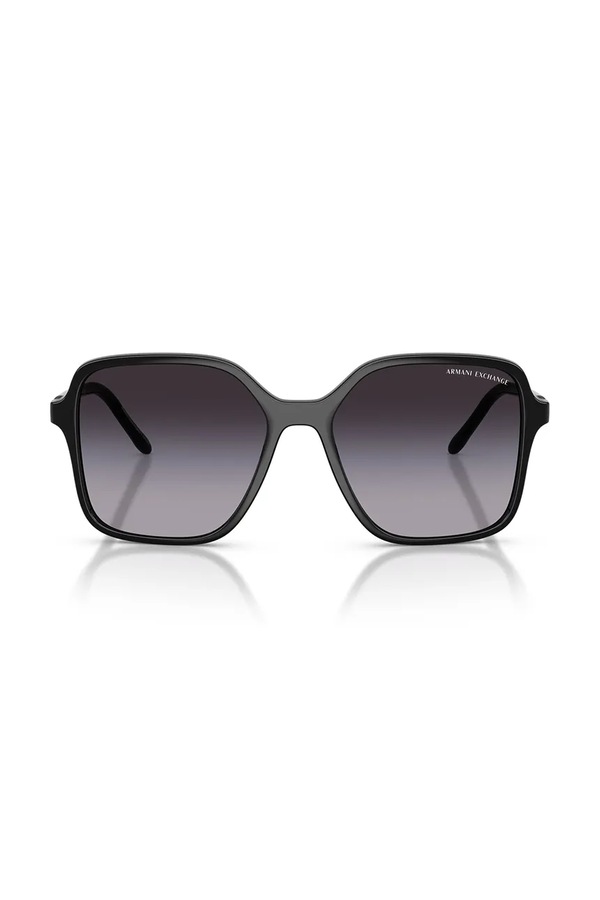 Сонцезахисні окуляри Armani Exchange колір чорний фото 3