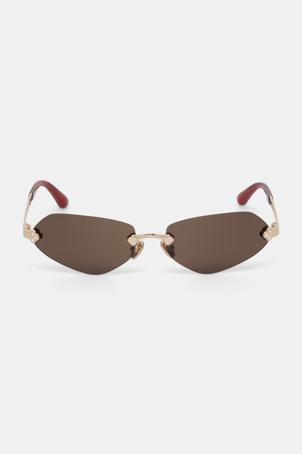 Солнцезащитные очки женские Vivienne Westwood Vera цвет золотой фото 2