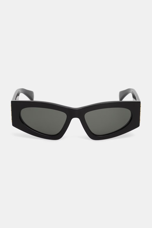 Сонцезахисні окуляри "cat eyes" жіночі Gucci колір чорний фото 2