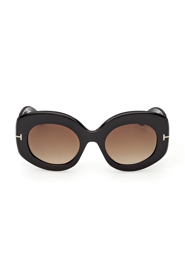 Сонцезахисні окуляри жіночі Tom Ford Claudette колір чорний фото 2
