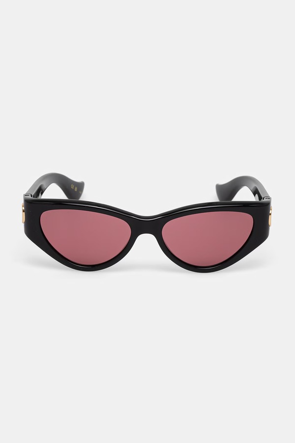 Сонцезахисні окуляри жіночі Valentino Eyewear колір чорний