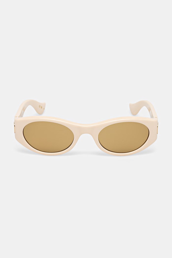 Сонцезахисні окуляри жіночі Valentino Eyewear колір бежевий