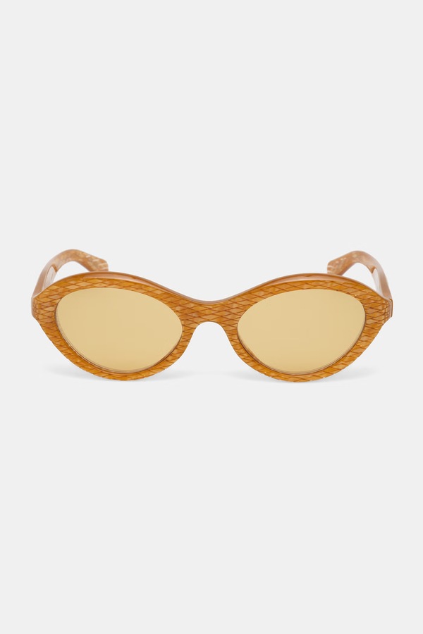 Сонцезахисні окуляри жіночі Valentino Eyewear колір золотий