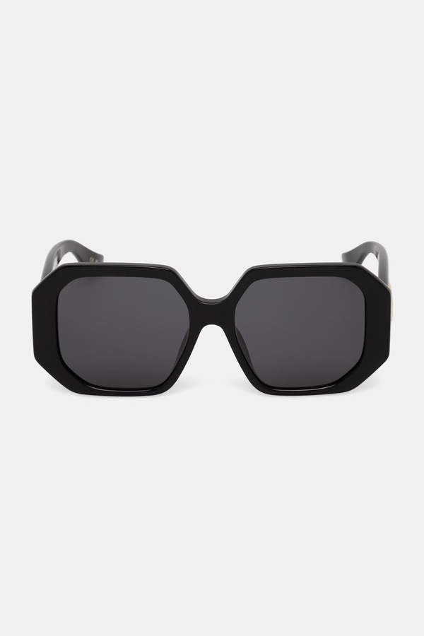 Сонцезахисні окуляри жіночі Valentino Eyewear колір чорний