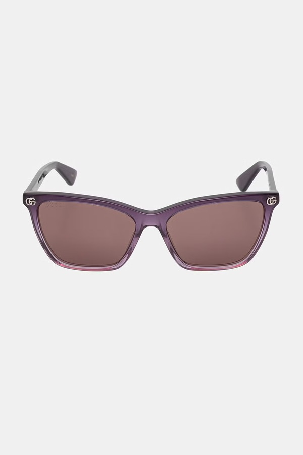 Сонцезахисні окуляри "cat eyes" жіночі Gucci колір фіолетовий фото 2