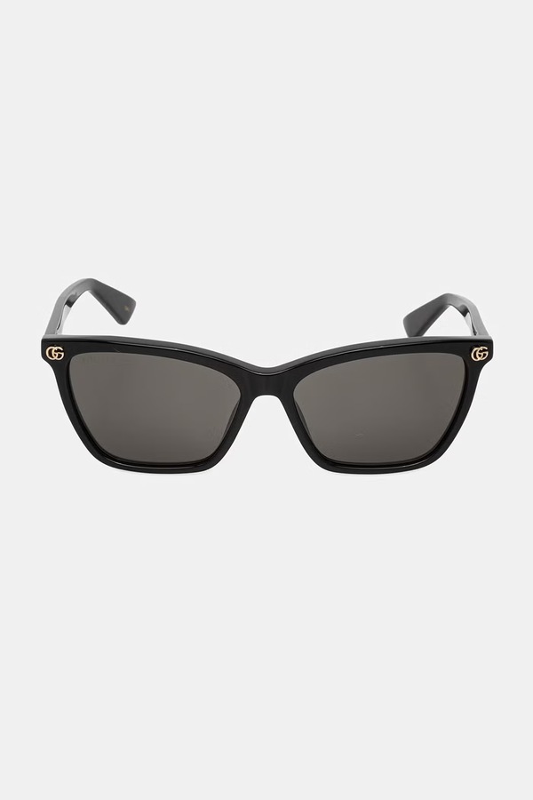 Сонцезахисні окуляри "cat eyes" жіночі Gucci колір чорний фото 2