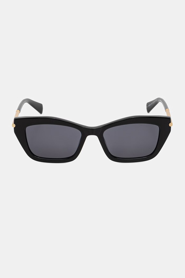Сонцезахисні окуляри "cat eyes" жіночі AllSaints Ada колір чорний фото 2