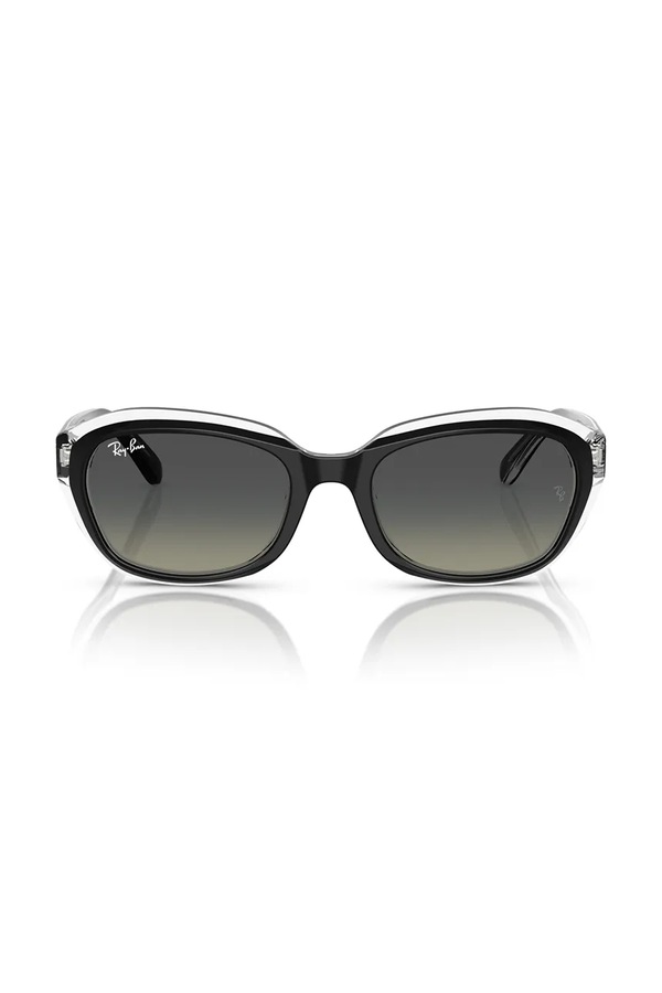 Сонцезахисні окуляри дитячі Ray-Ban колір чорний
