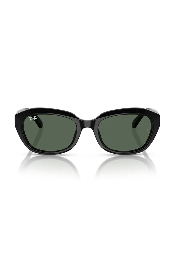 Сонцезахисні окуляри дитячі Ray-Ban колір чорний