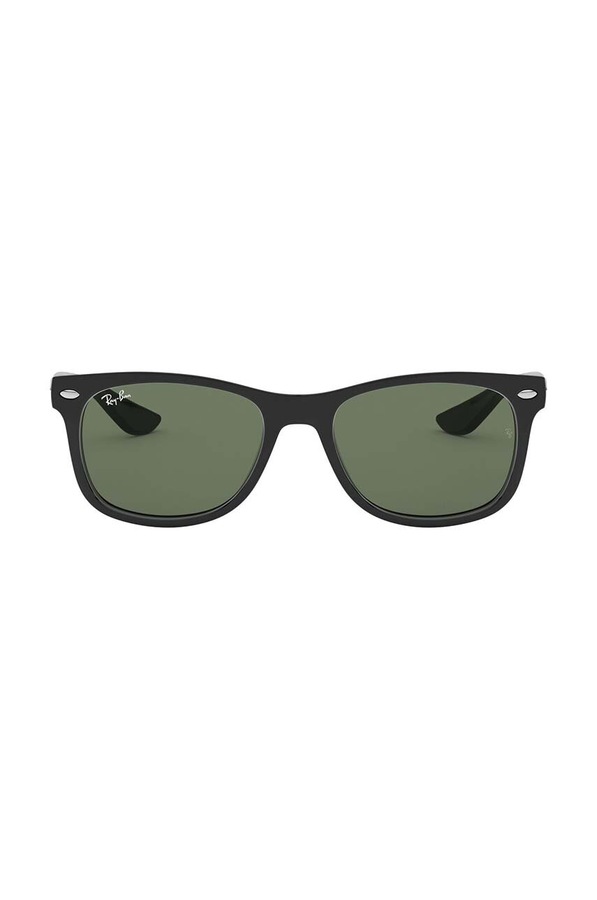 Дитячі сонцезахисні окуляри Ray-Ban Junior New Wayfarer колір зелений