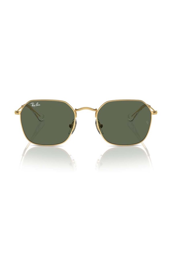 Дитячі сонцезахисні окуляри Ray-Ban колір зелений фото 2