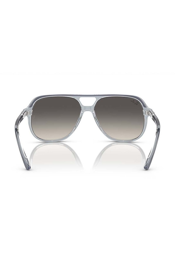 Дитячі сонцезахисні окуляри Ray-Ban BILL колір сірий фото 4