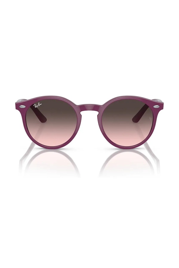 Сонцезахисні окуляри дитячі Ray-Ban колір бордовий