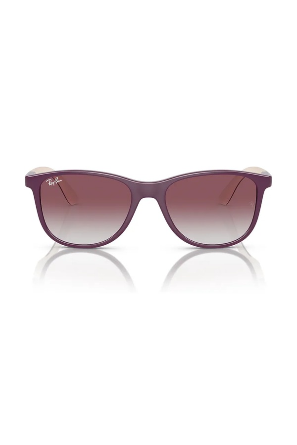 Дитячі сонцезахисні окуляри Ray-Ban колір фіолетовий