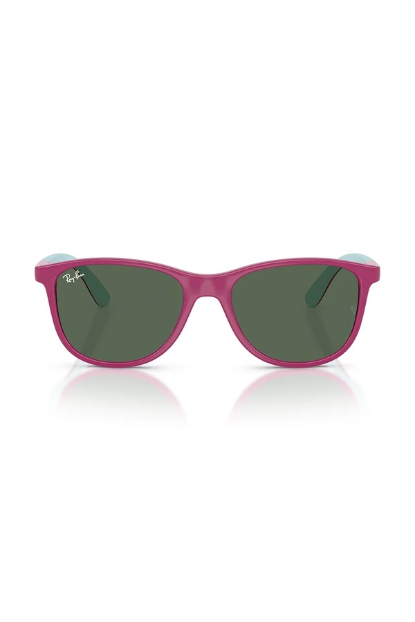 Сонцезахисні окуляри дитячі Ray-Ban колір рожевий