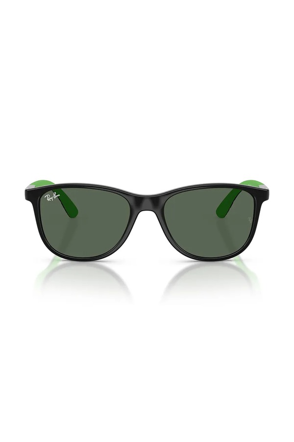 Сонцезахисні окуляри дитячі Ray-Ban колір зелений фото 2