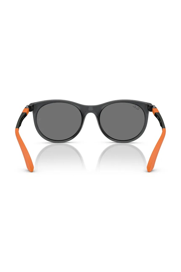 Дитячі сонцезахисні окуляри Ray-Ban колір помаранчевий фото 4