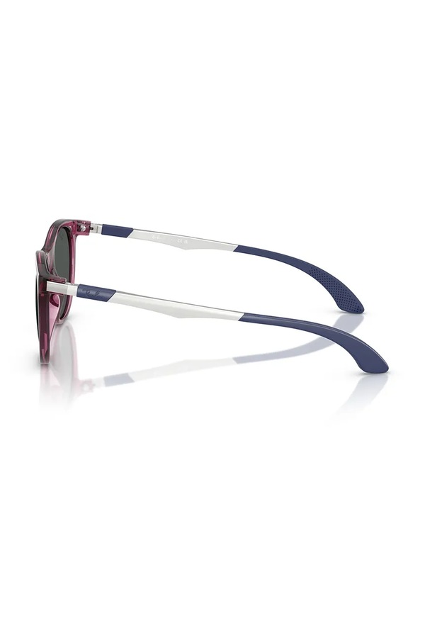 Дитячі сонцезахисні окуляри Ray-Ban колір фіолетовий фото 2
