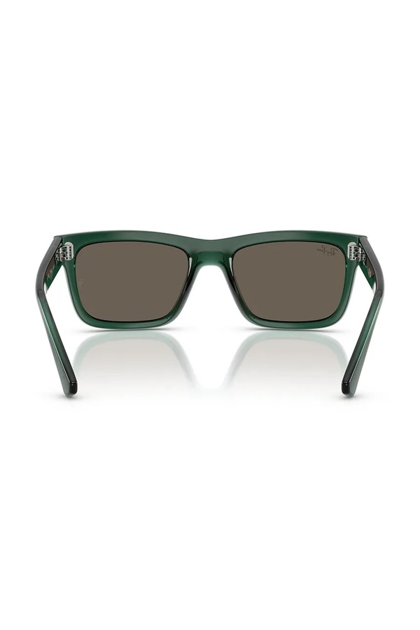 Сонцезахисні окуляри дитячі Ray-Ban колір зелений фото 4