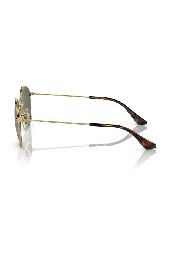 Солнцезащитные очки детские Ray-Ban JUNIOR ROB цвет зеленый фото 2