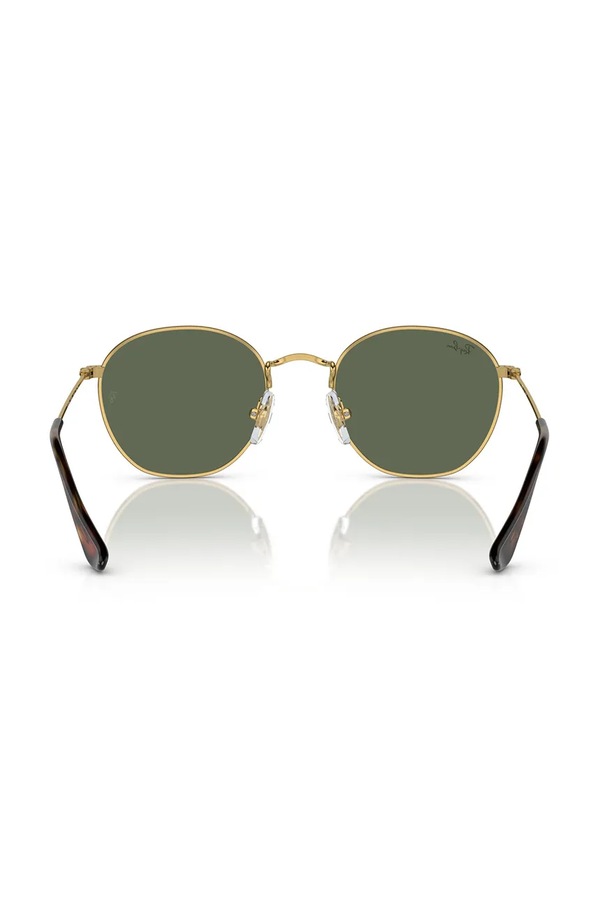 Сонцезахисні окуляри дитячі Ray-Ban JUNIOR ROB колір зелений фото 4
