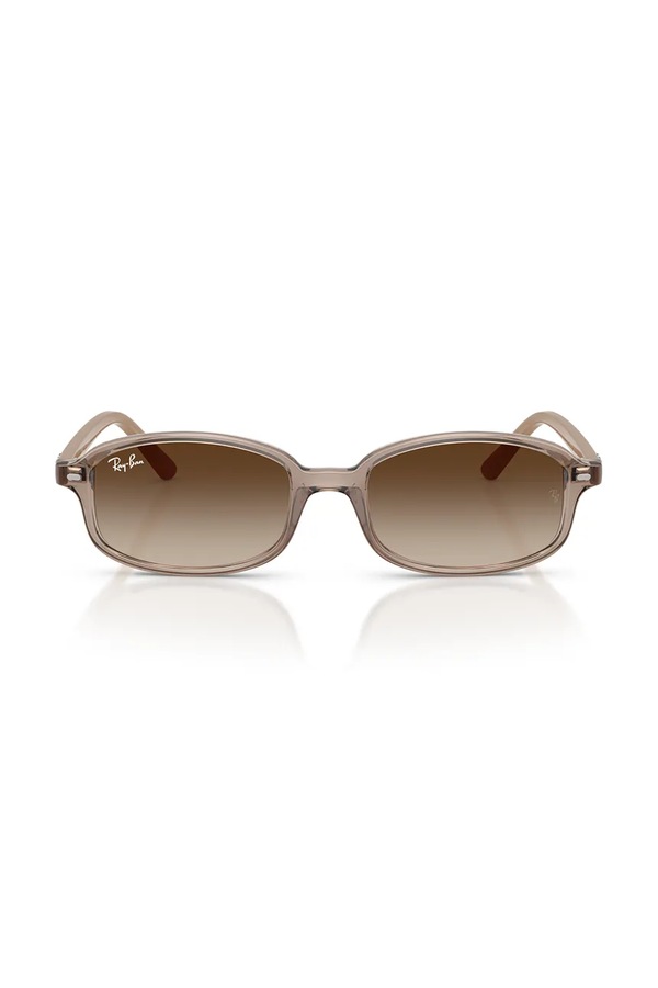 Сонцезахисні окуляри дитячі Ray-Ban колір коричневий фото 2